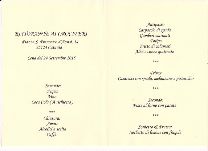 (42) Cena ai Crociferi